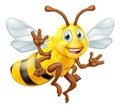 Bumble Bee Cartoon Character Royalty Free Stock Photo