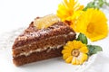 Honey Cake Royalty Free Stock Photo