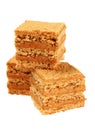 Honey cake slice Royalty Free Stock Photo