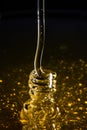 Honey Coiling Effect Royalty Free Stock Photo