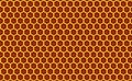 Honey comb beehive pattern textured background. Vector illustration