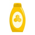 Honey cream icon, flat style Royalty Free Stock Photo