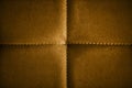 Honey dijon textured leather surface background