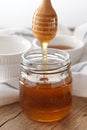 Honey dipper delicious sweet healthy still life closeup