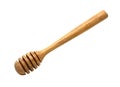 Honey dipper isolated on white with clipping path Royalty Free Stock Photo