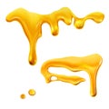 Sweet honey drips