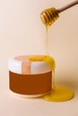 Honey drips into natural spa formula for skincare