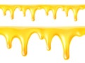 Honey drips. Seamless vector