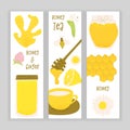 Honey and ginger design concept