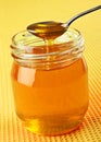 Honey in glass