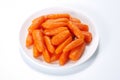 Honey glazed baby carrots