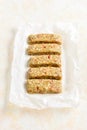 Honey granola bar Royalty Free Stock Photo