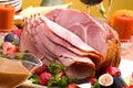 Honey ham Royalty Free Stock Photo