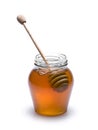 Honey jar Royalty Free Stock Photo