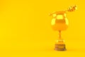 Honey jar golden trophy