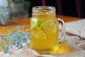 Honey lemon tea Royalty Free Stock Photo