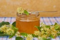 Honey with lime flowers,artificial useful medicinal honey from linden flowers