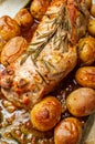 Pork Tenderloin Rosemary Royalty Free Stock Photo