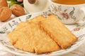 Honey-oats coconut biscuit