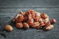 Honey roasted almonds