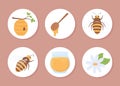 honey round icons