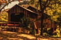 Honey Run Covered Bridge Royalty Free Stock Photo