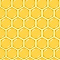 Honey seamless Royalty Free Stock Photo