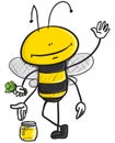 Honey selling bee