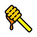 honey simple dripper icon logo