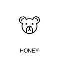 Honey single icon Royalty Free Stock Photo