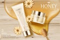 Honey skin care ads