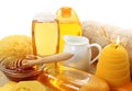 Honey spa Royalty Free Stock Photo