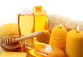 Honey spa Royalty Free Stock Photo