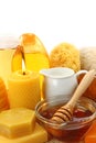 Honey spa Royalty Free Stock Photo