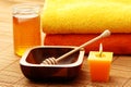 Honey spa Royalty Free Stock Photo