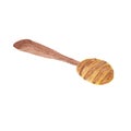 Honey stir stick wooden stirrer watercolor graphic