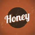 Honey vintage sign