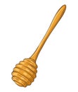 Honey Wooden Dipper