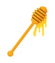 honey wooden spoon