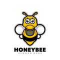 Honeybee sad cartoon