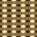 Honeycomb background. Seamless hexagons pattern. Royalty Free Stock Photo