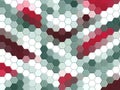 Honeycomb Dark red, grid seamless background or Hexagonal cell Royalty Free Stock Photo