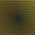 Honeycomb grid texture