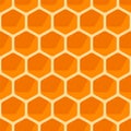 Honeycomb Hexagon Hive Seamless Patterns Royalty Free Stock Photo