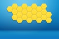 Honeycomb Hexagon Wall Decor Royalty Free Stock Photo
