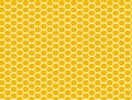 Honeycomb honey yellow and white seamless pattern Vector hexagons of geometric shapes mosaic background