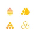 Honeycomb ilustration Royalty Free Stock Photo