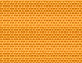 Honeycomb monochrome honey pattern. Vector stock illustration