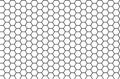 Honeycomb monochrome honey seamless pattern Vector eps hexagons of geometric shapes mosaic background