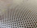 honeycomb net features delicate, hexagonal patterns, creating a translucent yet structured appearance. Royalty Free Stock Photo